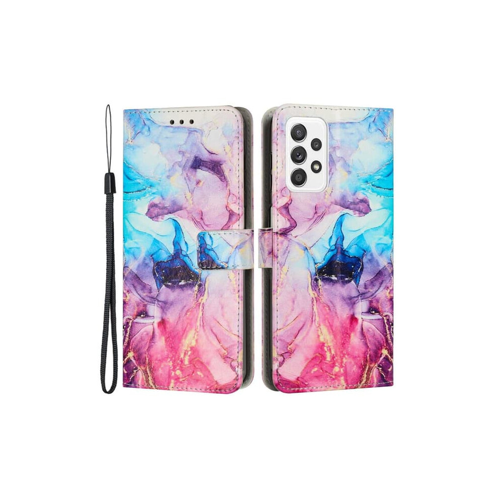 Samsung Galaxy A23 5G Case Marble Blue Purple Blue,Purple 962125197525