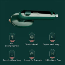 YLOMAY handheld steam iron for clothes lightweight