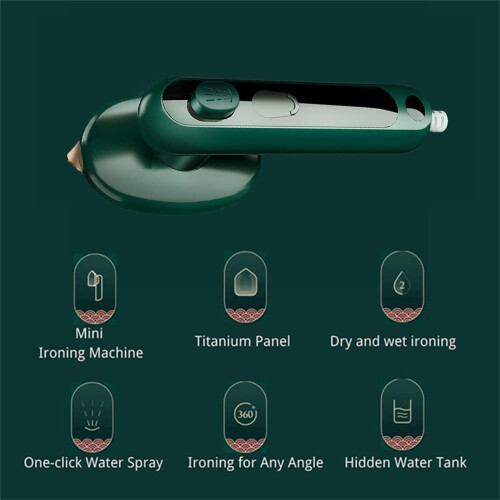 YLOMAY handheld steam iron for clothes lightweight