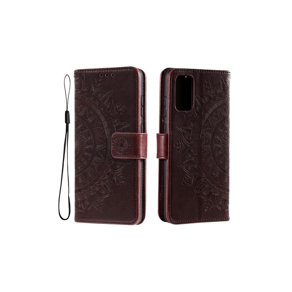 Skalo Mandala Wallet Case For Samsung A53 5G Dark Brown 962125207460