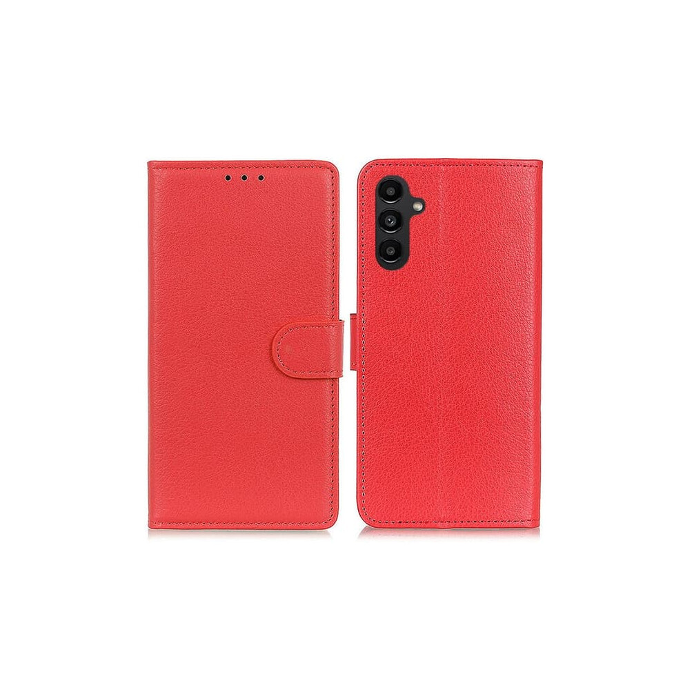 Skalo Samsung A14 4G/5G Litchi Texture Wallet Case Red 962125206920