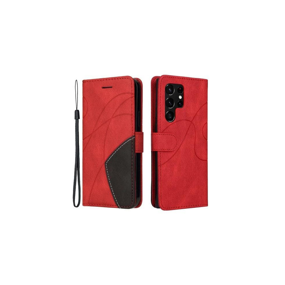 Ks Wallet Case For Samsung Galaxy S23 Ultra - Red 962125198126