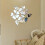 Modern Mirror-Style Removable Wall Sticker Silver 4