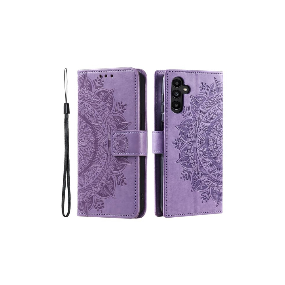 Skalo Mandala Wallet Case For Samsung A25 5G Purple 962125196283