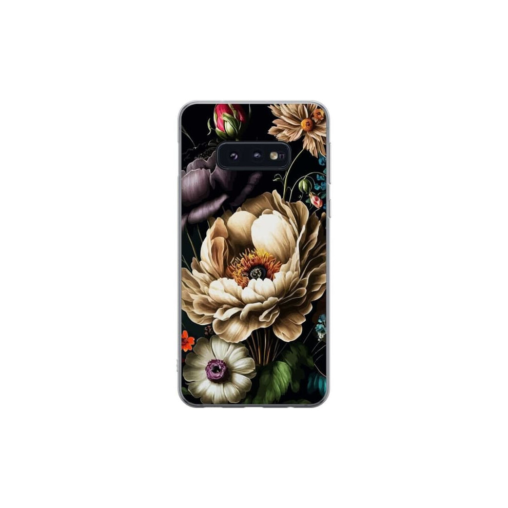 Samsung Galaxy S10e Transparent Case With Floral Design 962125195941