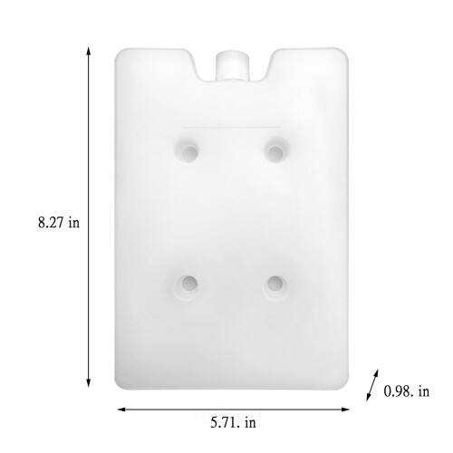 Reusable Ultra-Thin Ice Packs 2PCS for Lunch Boxes Coolers 2