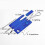 Multi-tool pocket card 12-in-1 red 4
