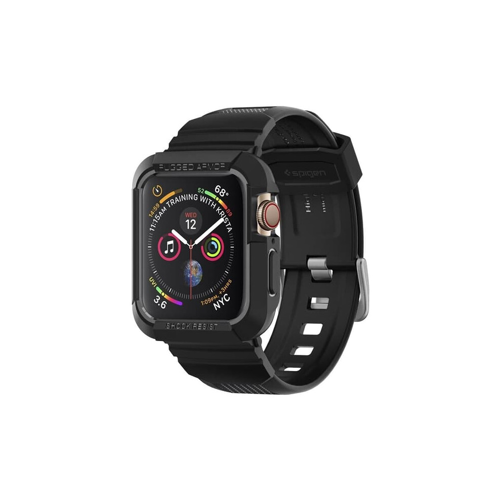 Spigen Rugged Armor Pro Bracelet For Apple Watch 44/45Mm Black 962125206555