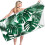 Strandhanddoek van microvezel, extra groot, 29 x 59 inch 5