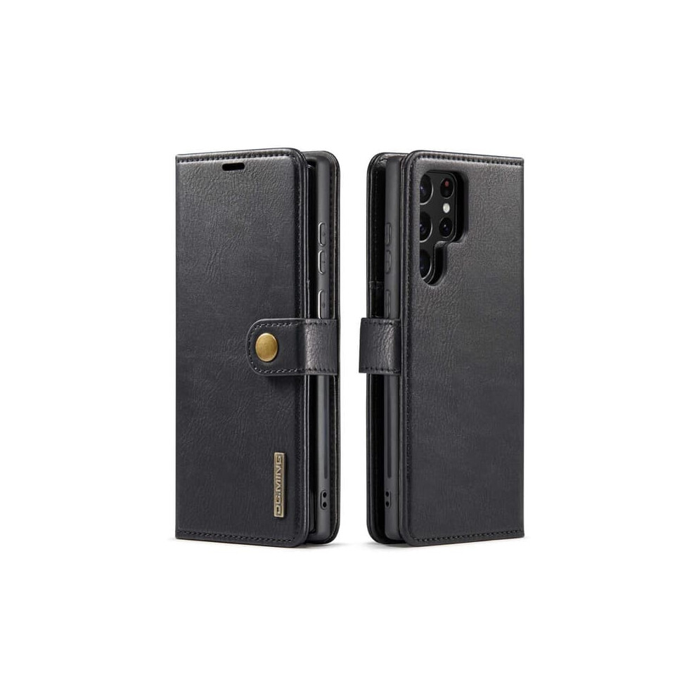 Dg.ming Magnetic Wallet For Samsung Galaxy S23 Ultra Black 962125198010
