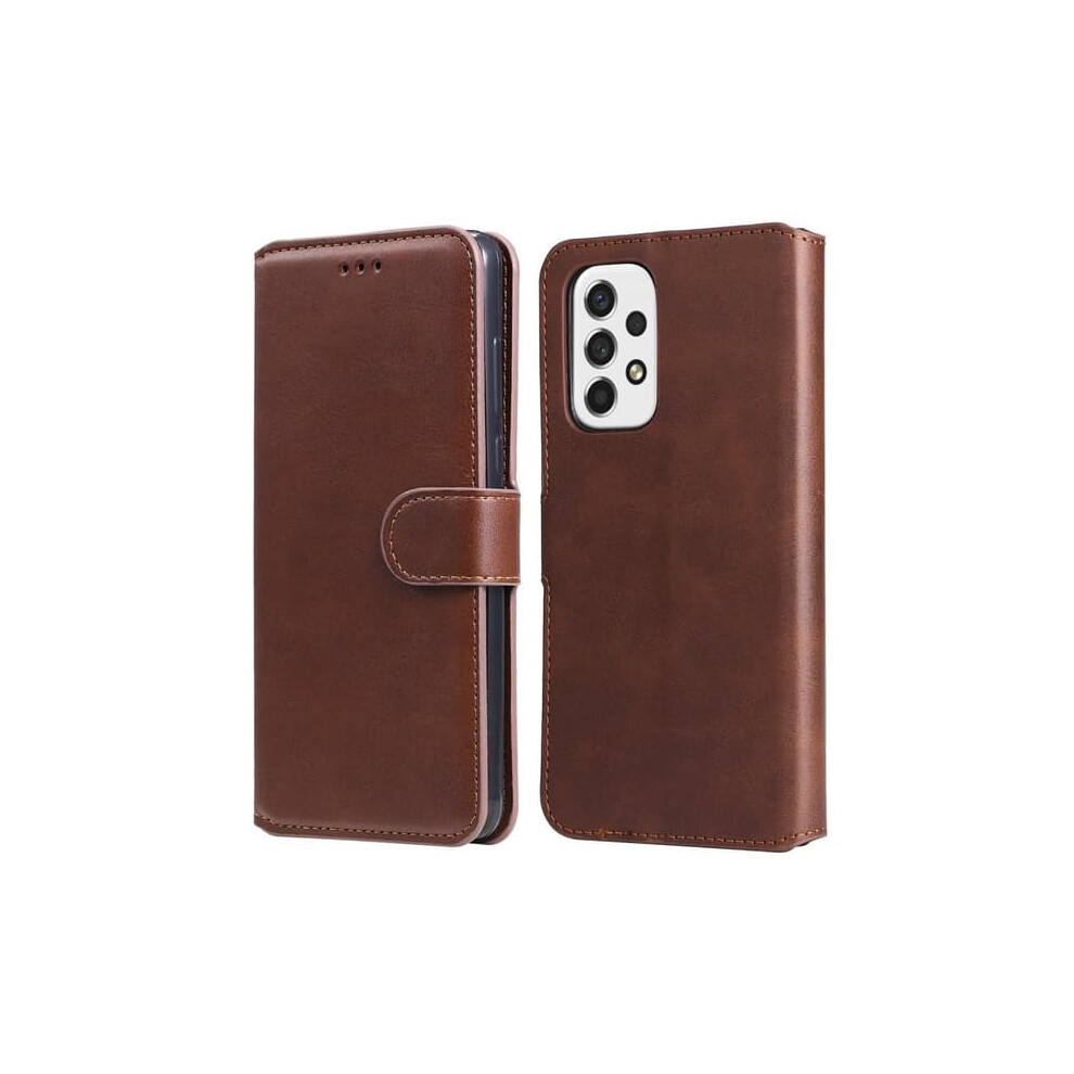 Skalo Samsung A53 5G Wallet Case Brown 962125207699