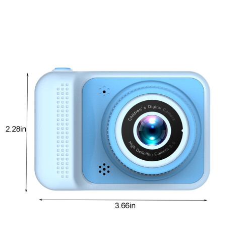 Digital Camera for Kids 2000W Dual Lens 2.0 Inch Screen 2