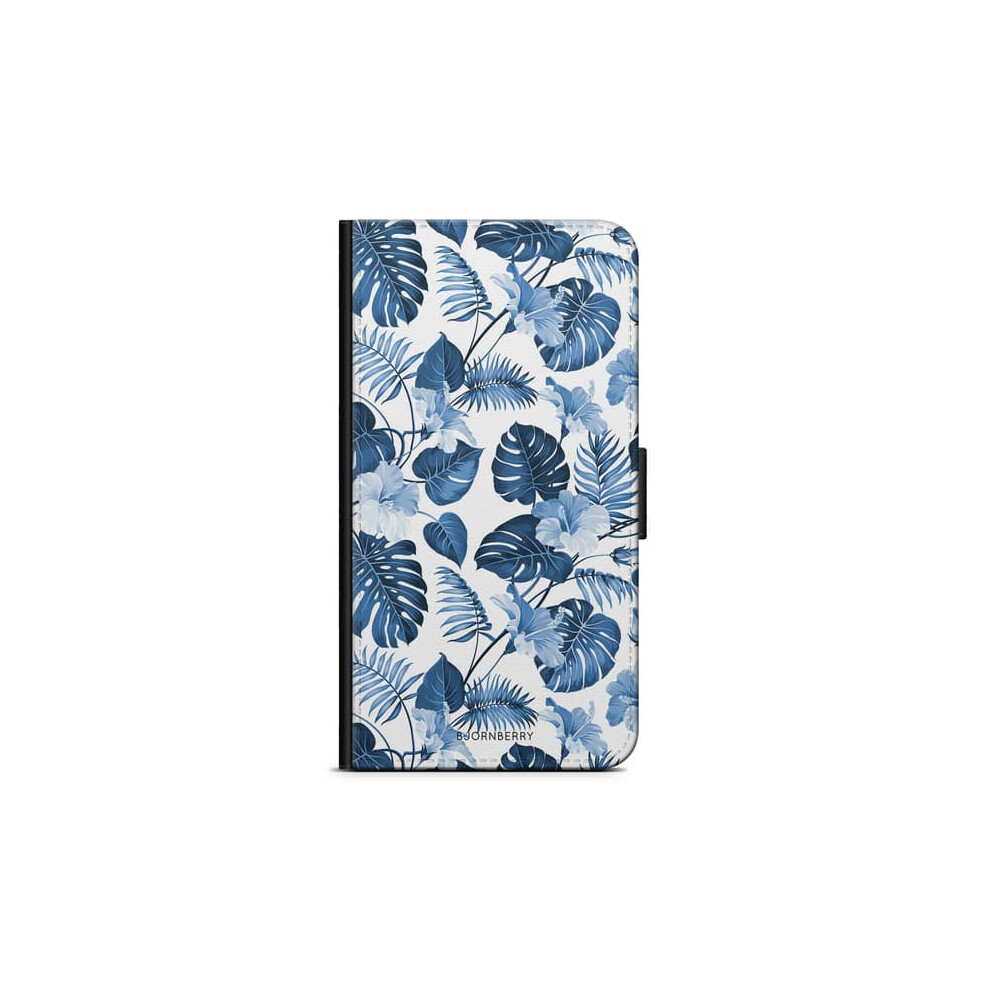 Bjornberry Wallet Case For Huawei P30 Pro Floral Blue 962125209501