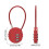 Zinc Alloy Combination Padlock Small Security Cable Lock 1 4