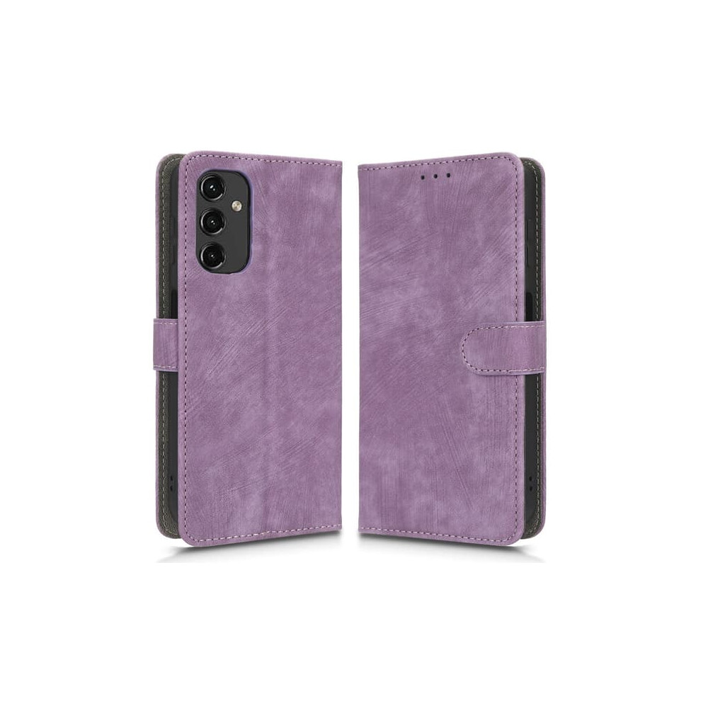 Skalo Samsung A14 4G/5G Wallet Case Pu Leather Purple 962125210279