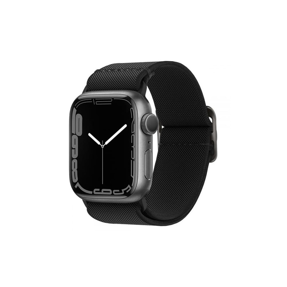 Spigen Fit Lite Wristband For Apple Watch 42/44/45/49 Mm - Black/Light 962125208597