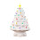Ceramic Christmas Tree 7.5 inch with 28 Multicolored Lights 6