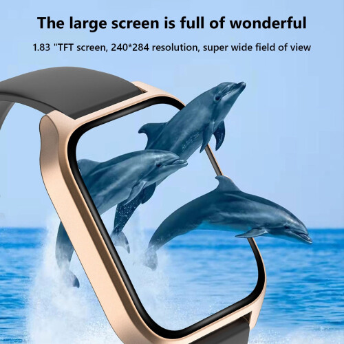 J109 Smart Watch Bracelet for Android and iOS, Full Screen 2