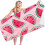 Strandhanddoek van microvezel, extra groot, 29 x 59 inch 5