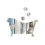 3D Mirror Wall Sticker for Door or Bathroom Silver 2