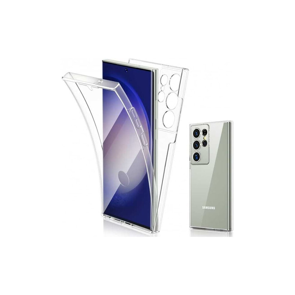 Samsung S23 Ultra Transparent Shockproof Case 360 Coverage 962125200836