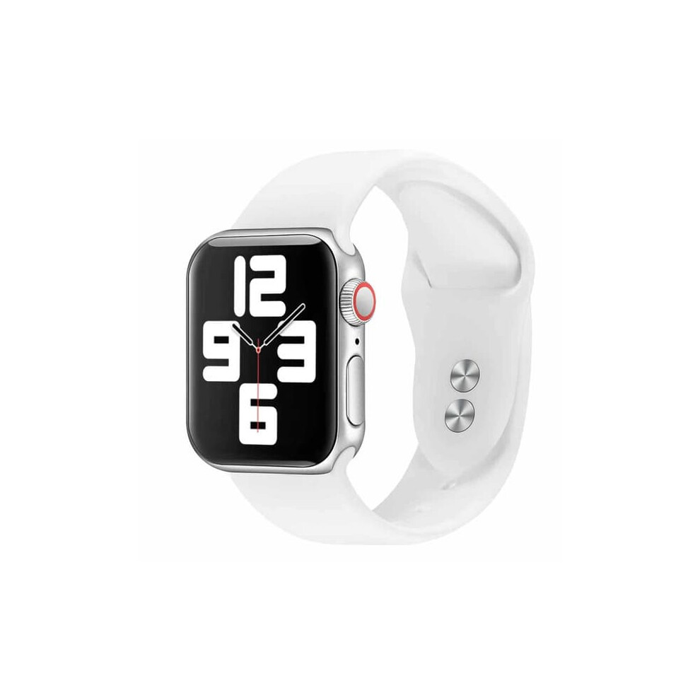 Apple Watch Silicone Strap 42Mm 44Mm 45Mm 49Mm White 962125206609