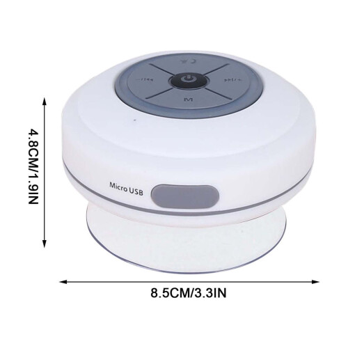UAEBM portable Bluetooth speaker white 2