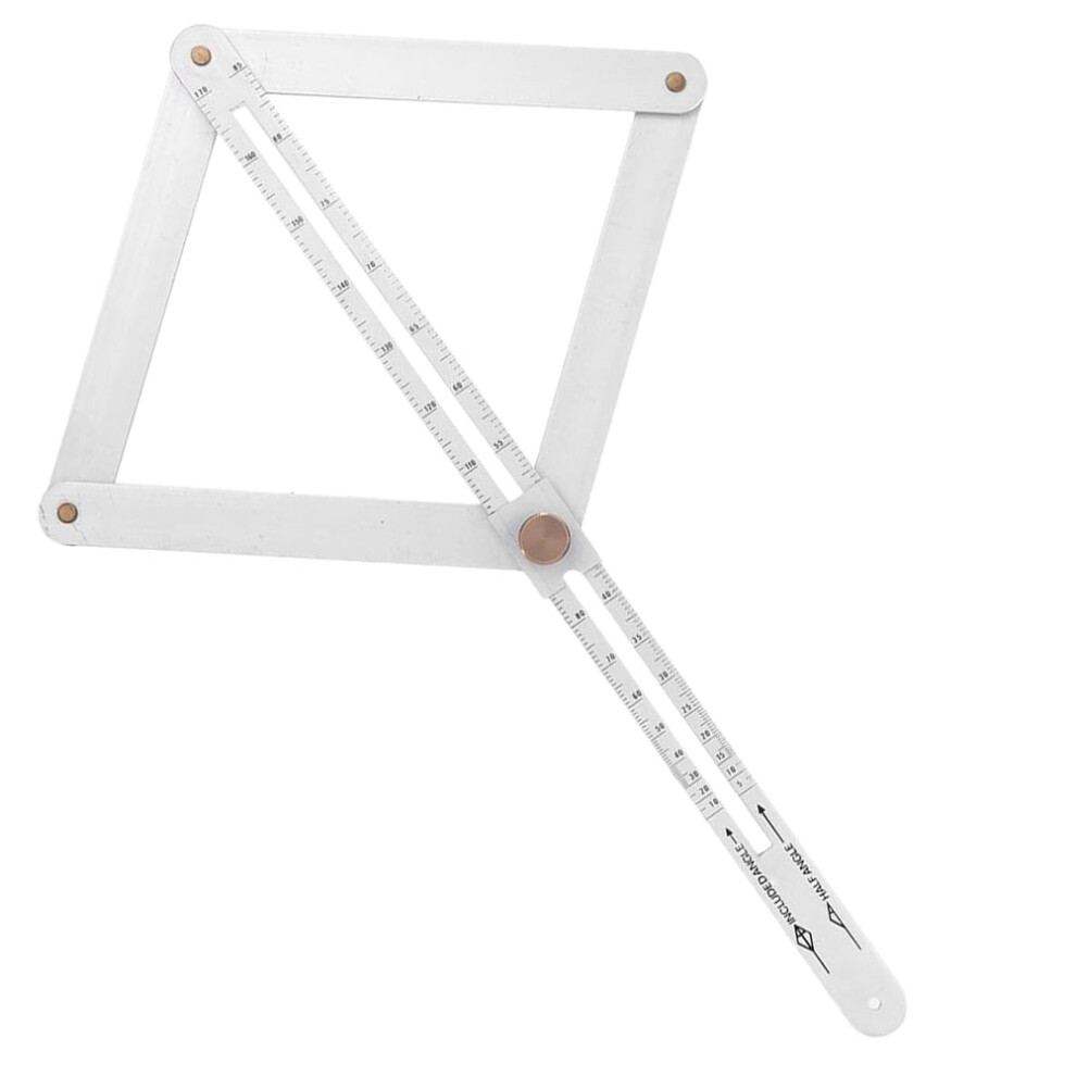 Diagonal Angle Gauge Protractor With Miter Measurement 972700261145