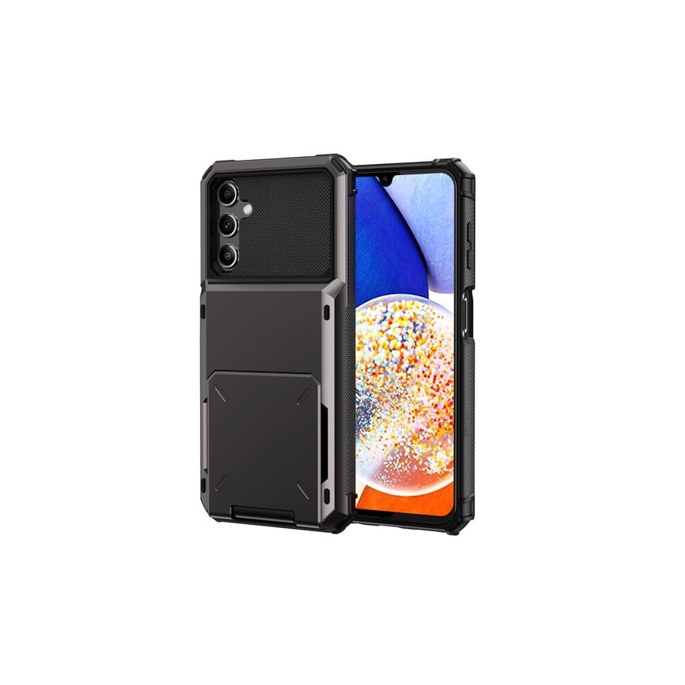 Skalo Armor Case For Samsung A34 5G With Card Holder - Black 962125200164