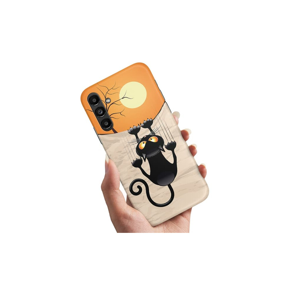 Samsung Galaxy A55 5G Case Scratching Cat Design 962125210088