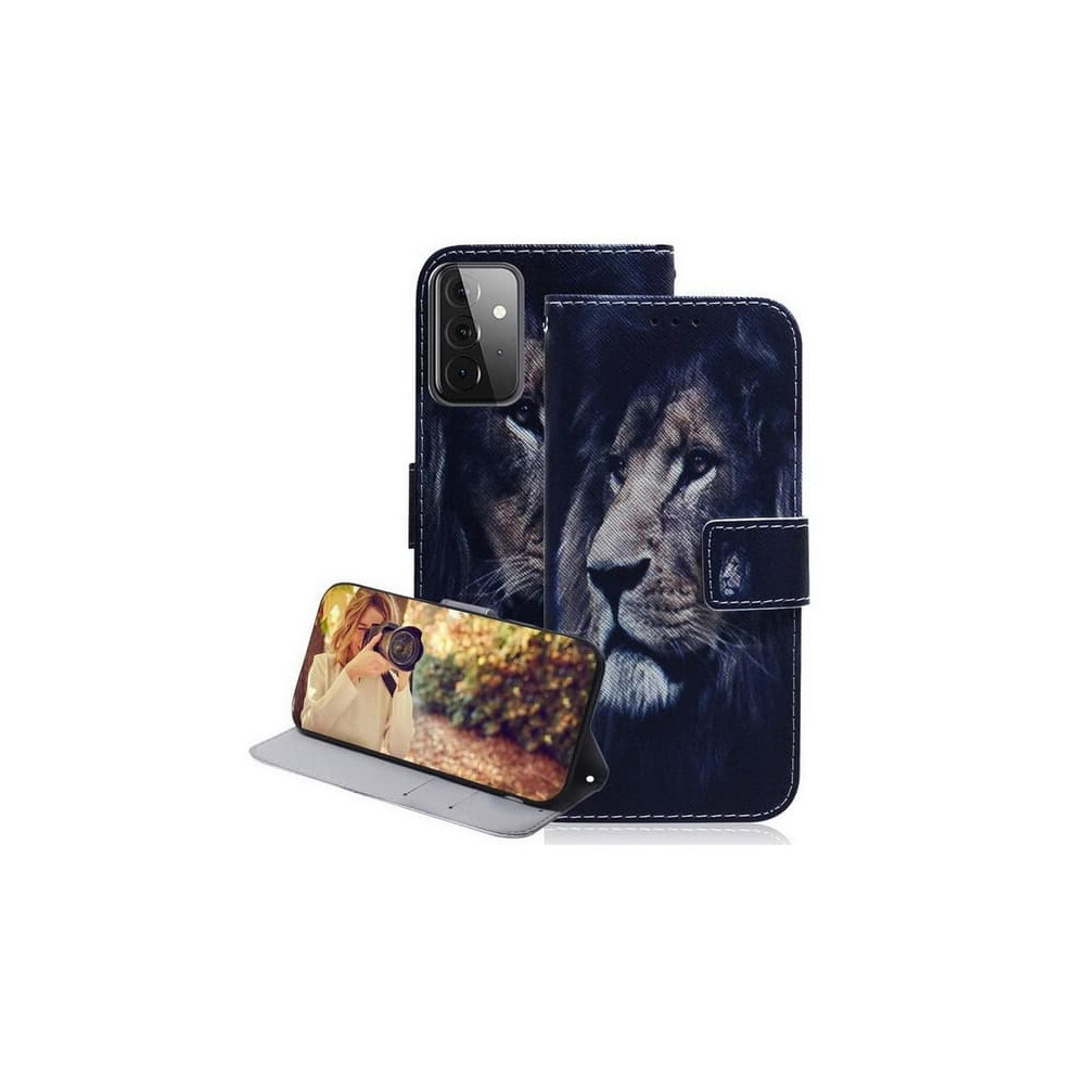 Wallet Case For Samsung Galaxy A52 A52s Lion Design 962125201802