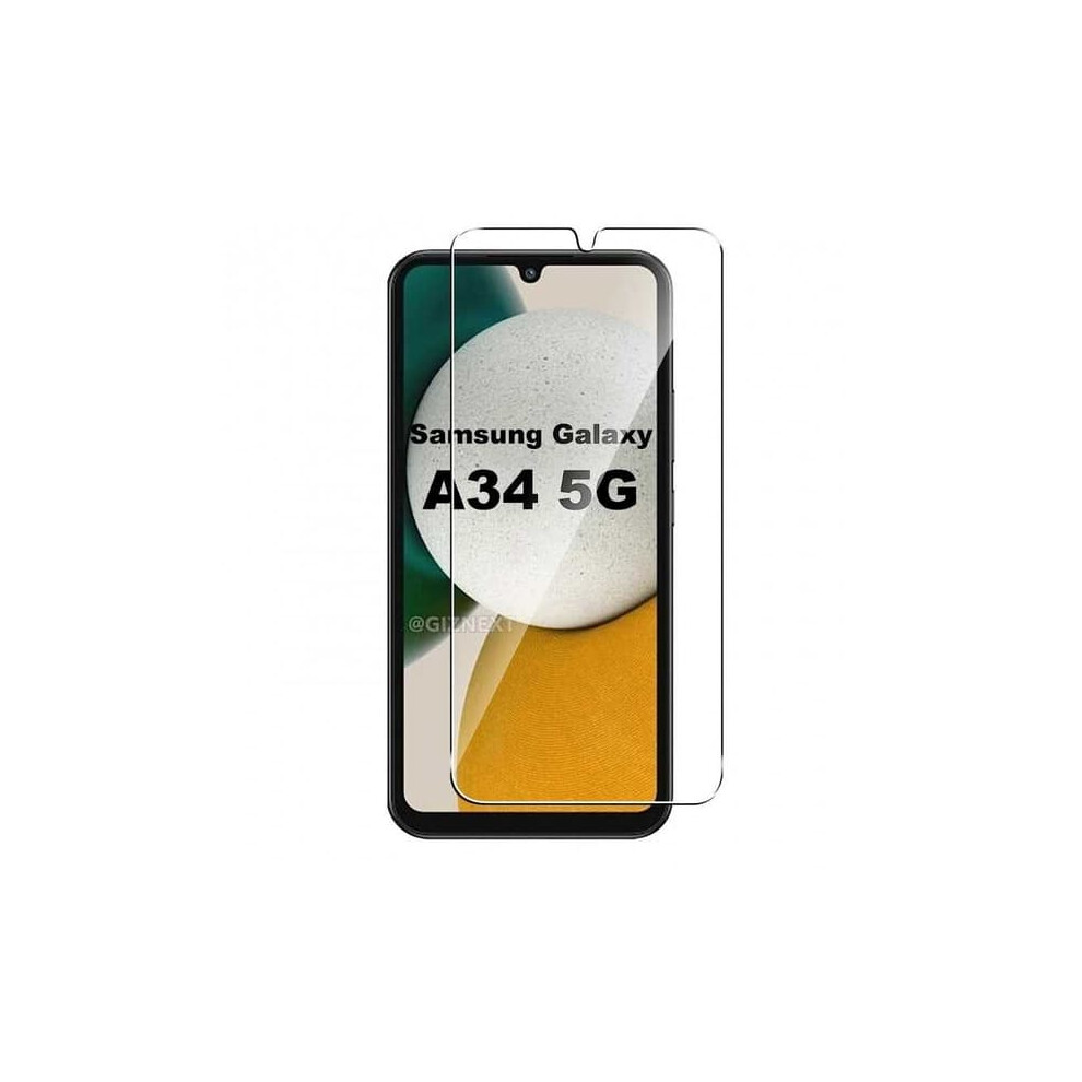 Samsung A34 5G Tempered Glass 0.26Mm 2.5D 9H 2-Pack 962125201451