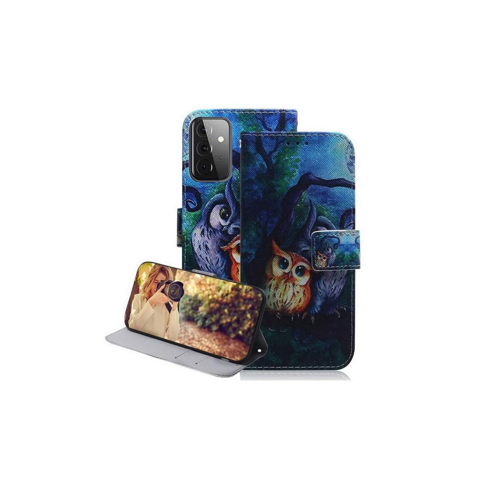 Owl Moonlight Wallet Case For Samsung Galaxy A52 A52s 962125201833
