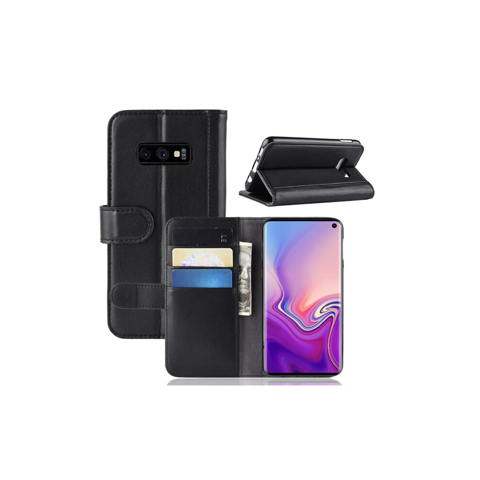 Samsung Galaxy S10e Leather Case Black 962125190380