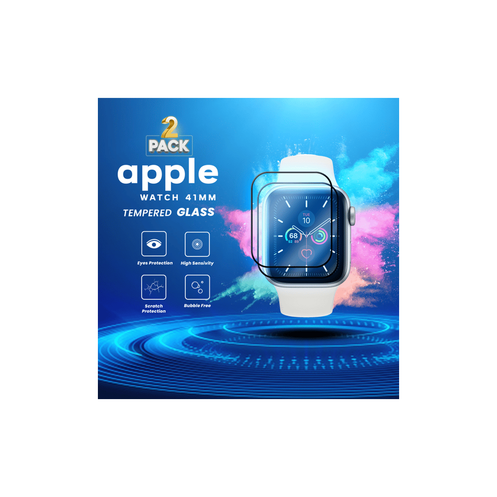 Apple Watch Series 7 41Mm 3D Screen Protector 2-Pack 962125210590