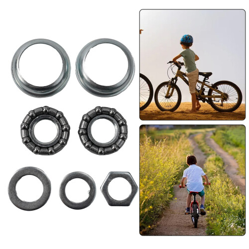 Bicycle Bottom Bracket Cup Bearing Set USA Large Shell 2