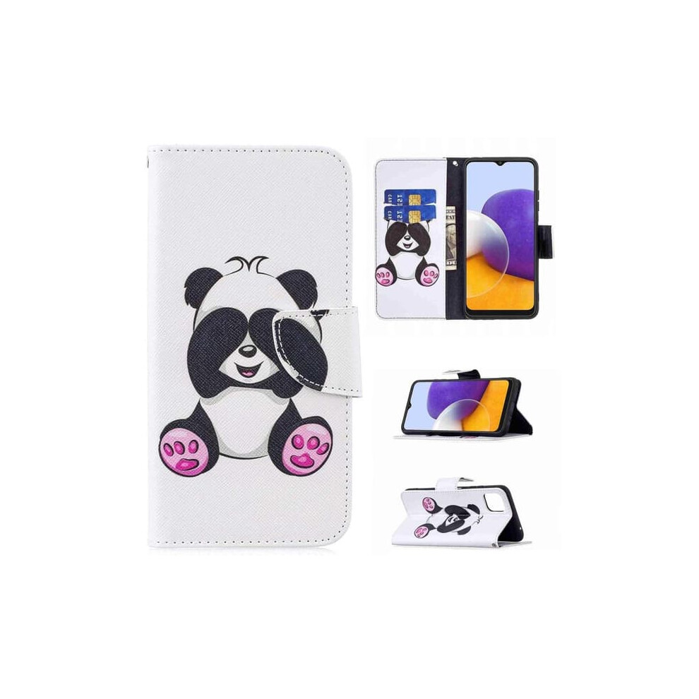 Wallet Case For Samsung Galaxy A03 Panda Design 962125190557