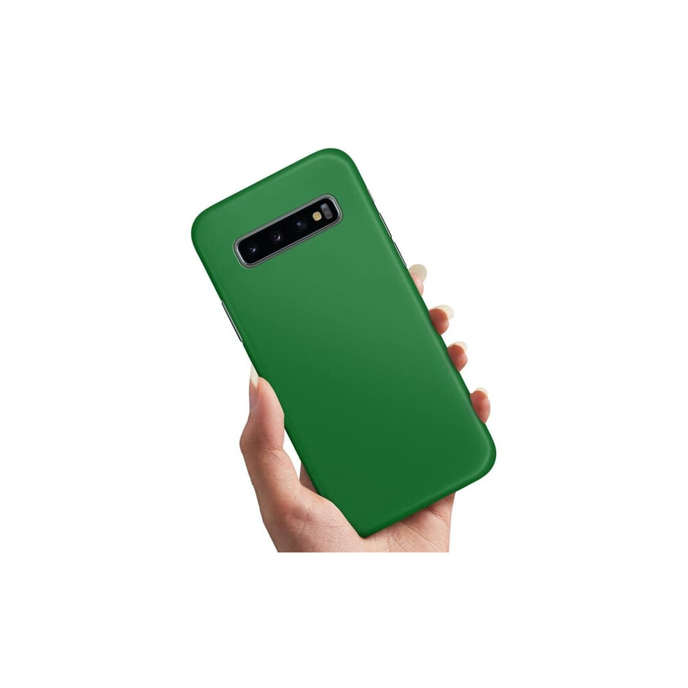 Samsung Galaxy S10 Plus Case 1 Piece Green 962125190199