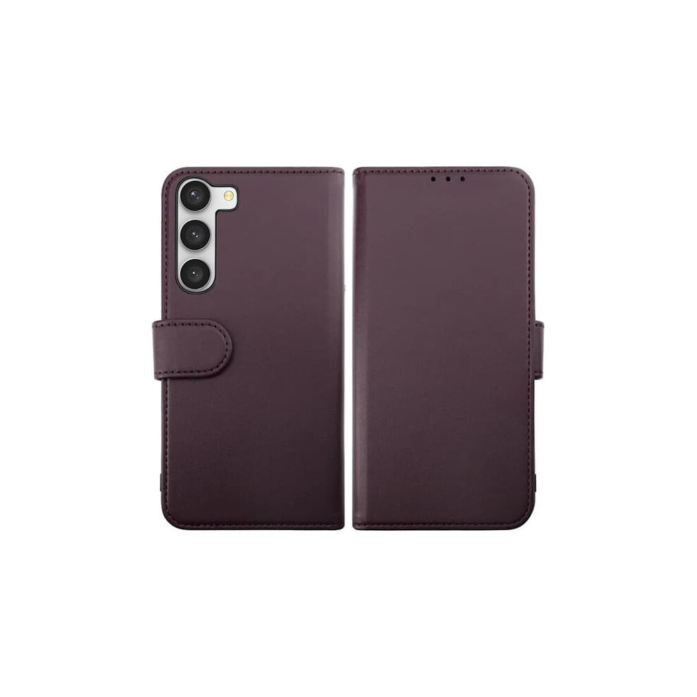 Samsung Galaxy S23 Wallet Case With Magnet Purple 962125192704