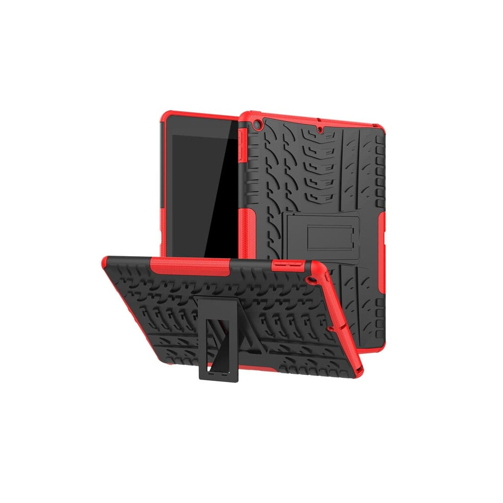 Ipad 10.2 Inch Rugged Kickstand Case Red 962125216509