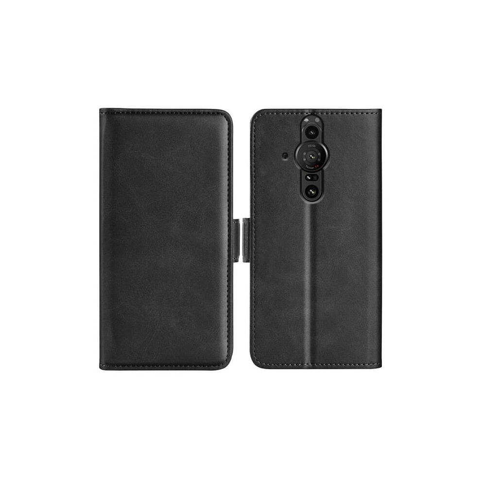 Skalo Wallet Case For Sony Xperia Pro-I - Black 962125215816