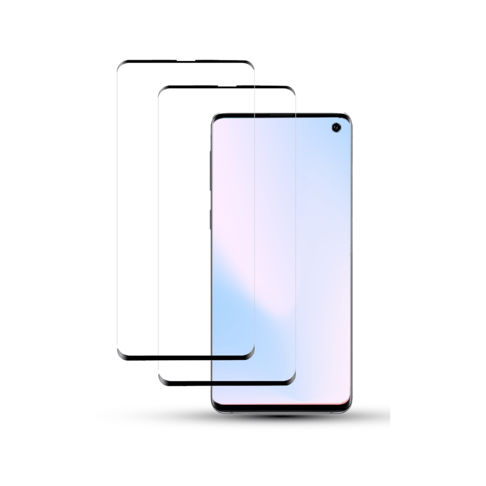 Samsung S10 Screen Protector Tempered Glass 9H 2-Pack 962125191721