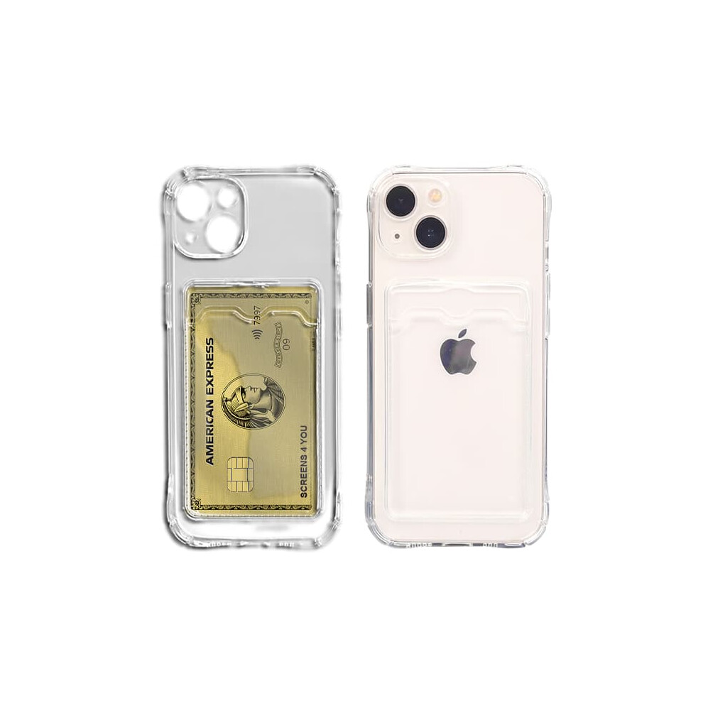 Transparent Iphone 15 Case With Card Holder And Camera 962125216141