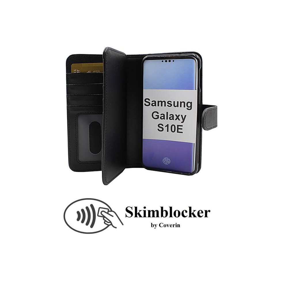 Skimblocker Xl Wallet For Samsung Galaxy S10e G970f Black 962125191363