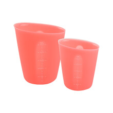 Múnla Silicone DIY Cupán Tomhais Silicone Celebration Activ Cupán Tomhais Silicone Uirlis Déanta DIY le Cupán Tomhais Bog Céimnithe