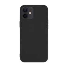 Ag luí le Cás Soghluaiste Tanaí Dubh iPhone12Mini 1mm TPU dubh