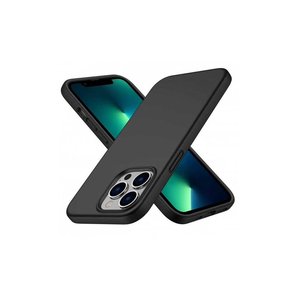 Iphone 15 Pro Matte Silicone Case Black 962125219647