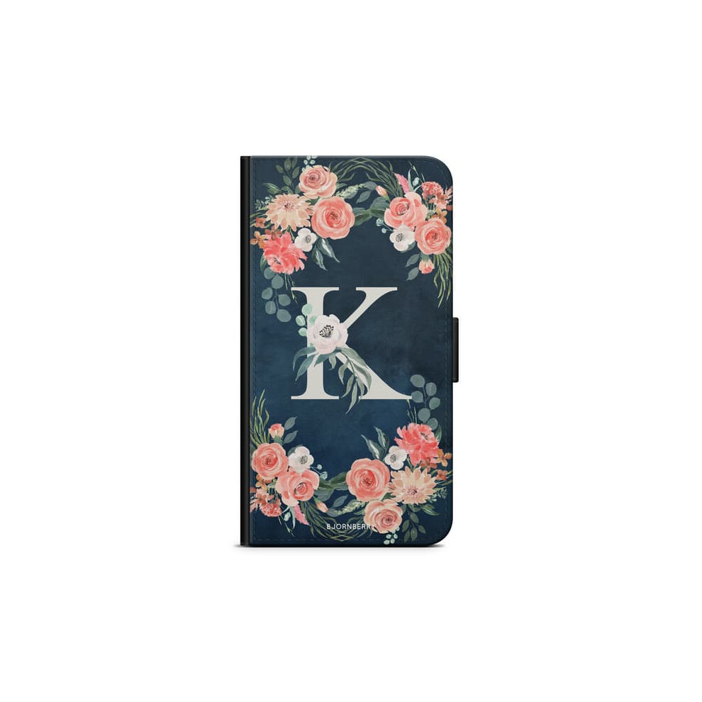 Bjornberry Wallet Case For Iphone 12 Mini Monogram Design 962125217018