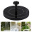 Solar fountain pump black 1