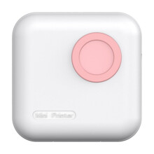 Mini tiskárna samolepek, přenosná bezdrátová Bluetooth termální, kompatibilní s účtenkami, studovnou, deníkem, poznámkami, vánočním